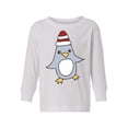 thumbnail image 1 of Awkward Styles Xmas Long Sleeve Shirt for Boys Girls Toddler Christmas Penguin Cartoon Shirt, 1 of 4