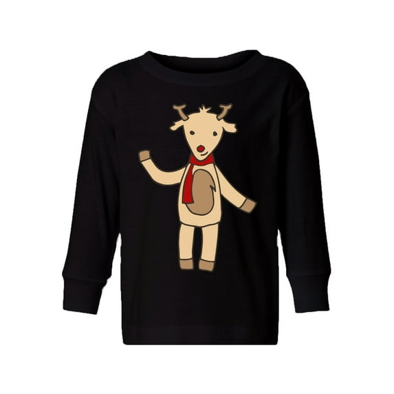 Awkward Styles Xmas Long Sleeve Shirt for Boys Girls Toddler Christmas Sketch Shirt