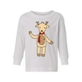 thumbnail image 1 of Awkward Styles Xmas Long Sleeve Shirt for Boys Girls Toddler Christmas Sketch Shirt, 1 of 4