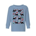 thumbnail image 1 of Awkward Styles Xmas Long Sleeve Shirt for Girls Boys Dogs Christmas Pattern Shirt, 1 of 4