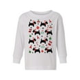 thumbnail image 1 of Awkward Styles Xmas Long Sleeve Shirt for Girls Boys Dogs Christmas Pattern Shirt, 1 of 4