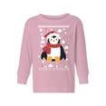 thumbnail image 1 of Awkward Styles Xmas Long Sleeve Shirt for Girls Boys Penguin Christmas Pattern Shirt, 1 of 4