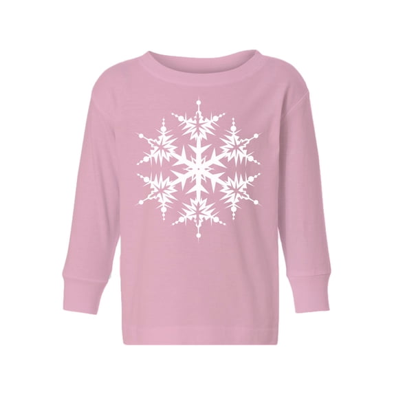 Awkward Styles Xmas Long Sleeve Shirt for Girls Boys Toddler Christmas Snowflake Shirt