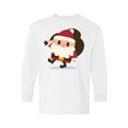 thumbnail image 1 of Awkward Styles Xmas Long Sleeve Shirt for Kids Youth Boys Girls Christmas Cartoon Santa Shirt, 1 of 4