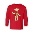 thumbnail image 1 of Awkward Styles Xmas Long Sleeve Shirt for Kids Youth Boys Girls Christmas Sketch Shirt, 1 of 4