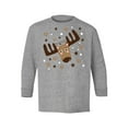 thumbnail image 1 of Awkward Styles Xmas Long Sleeve Shirt for Kids Youth Girls Boys Brown Christmas Deer Shirt, 1 of 4