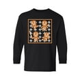 thumbnail image 1 of Awkward Styles Xmas Long Sleeve Shirt for Kids Youth Girls Boys Gingerbread Ninja Christmas Pattern Shirt, 1 of 4