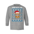 thumbnail image 1 of Awkward Styles Xmas Long Sleeve Shirt for Kids Youth Girls Boys Merry Christmas Kittymas Shirt, 1 of 4