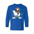 thumbnail image 1 of Awkward Styles Xmas Long Sleeve Shirt for Kids Youth Girls Boys Unicorn Santa Christmas Rainbow Shirt, 1 of 4