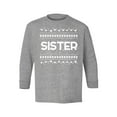 thumbnail image 1 of Awkward Styles Xmas Long Sleeve Shirt for Kids Youth Girls Sister Christmas Pattern Shirt, 1 of 4