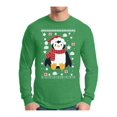 thumbnail image 1 of Awkward Styles Xmas Penguin Christmas Sweater Long Sleeve T-shirt For Men, 1 of 4