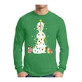 thumbnail image 1 of Awkward Styles Xmas Rabbit Christmas Sweater Long Sleeve T-shirt For Men, 1 of 4