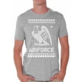 thumbnail image 1 of Awkward Styles Xmas Shirts for Men Christmas Airforce T-Shirt, 1 of 4