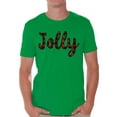 thumbnail image 1 of Awkward Styles Xmas Shirts for Men Christmas Plaid Jolly T-Shirt, 1 of 4