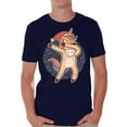 thumbnail image 1 of Awkward Styles Xmas Shirts for Men Christmas Unicorn T-Shirt, 1 of 4