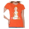 thumbnail image 1 of Awkward Styles Xmas Shirts for Women Christmas Rabbit T-Shirt, 1 of 4