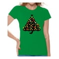 thumbnail image 1 of Awkward Styles Xmas Shirts for Women Christmas Tree T-Shirt, 1 of 4