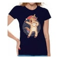 thumbnail image 1 of Awkward Styles Xmas Shirts for Women Christmas Unicorn T-Shirt, 1 of 4