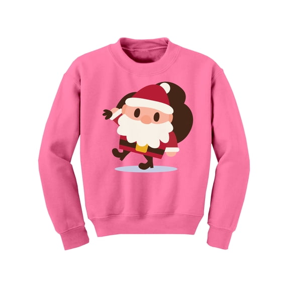 Awkward Styles Xmas Sweater for Boys Girls Kids Youth Christmas Cartoon Santa Sweatshirt