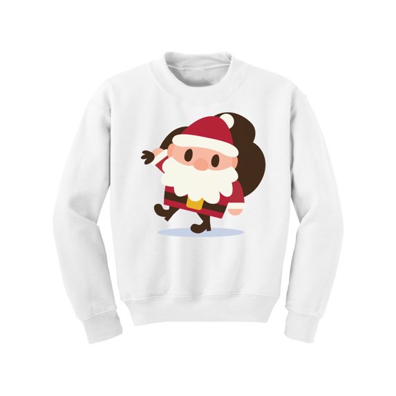 Awkward Styles Xmas Sweater for Boys Girls Kids Youth Christmas Cartoon Santa Sweatshirt