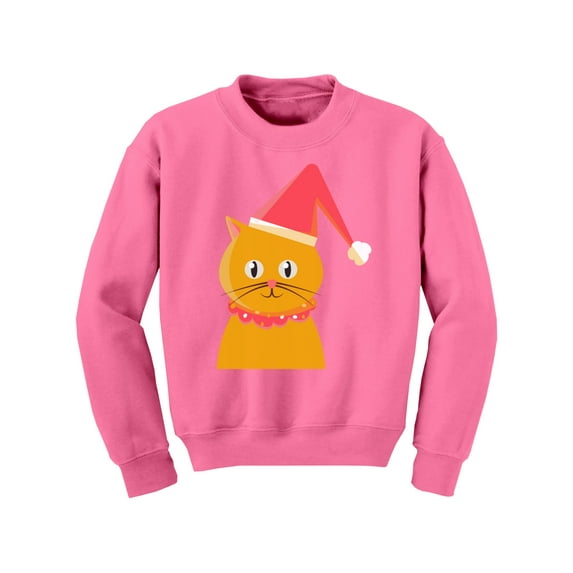 Awkward Styles Xmas Sweater for Boys Girls Kids Youth Christmas Cat Sweatshirt