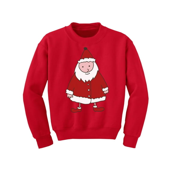 Awkward Styles Xmas Sweater for Boys Girls Kids Youth Christmas Santa Claus Sweatshirt
