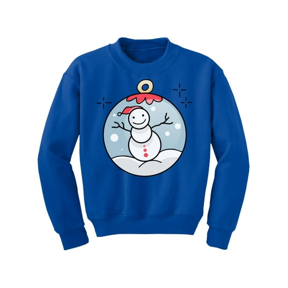 Awkward Styles Xmas Sweater for Boys Girls Kids Youth Christmas Snowman Sweatshirt