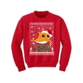 thumbnail image 1 of Awkward Styles Xmas Sweater for Boys Girls Kids Youth Cute Christmas Shark Sweatshirt, 1 of 4