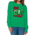 thumbnail image 1 of Awkward Styles Xmas Sweatshirt Christmas Aunt Elf Sweater, 1 of 4