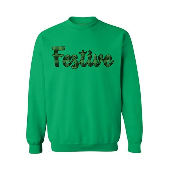 Awkward Styles Xmas Sweatshirt Christmas Festive Xmas Plaid Sweater