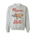 thumbnail image 1 of Awkward Styles Xmas Sweatshirt Christmas Mama Sloth Sweater, 1 of 5
