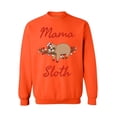 thumbnail image 1 of Awkward Styles Xmas Sweatshirt Christmas Mama Sloth Sweater, 1 of 5