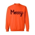 thumbnail image 1 of Awkward Styles Xmas Sweatshirt Christmas Merry Plaid Sweater, 1 of 5