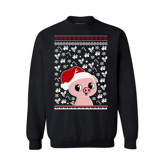 Awkward Styles Xmas Sweatshirt Christmas Piggy Sweater