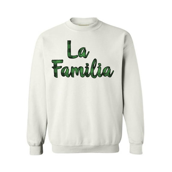 Awkward Styles Xmas Sweatshirt Christmas Plaid La Familia Sweater