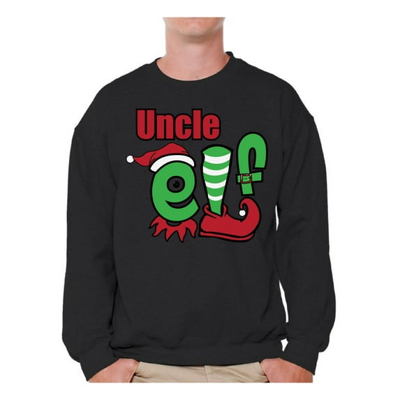 Awkward Styles Xmas Sweatshirt Christmas Uncle Elf Sweater