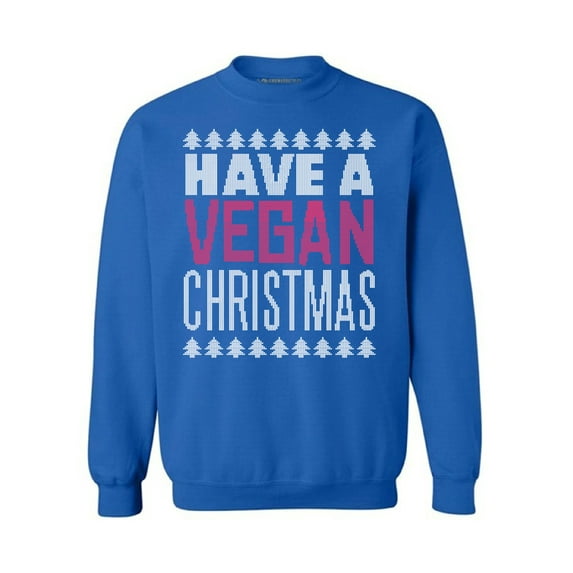 Awkward Styles Xmas Sweatshirt Have A Vegan Christmas Sweater