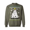 thumbnail image 1 of Awkward Styles Xmas Sweatshirt Meowee Christmas Sweater, 1 of 5