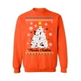 thumbnail image 1 of Awkward Styles Xmas Sweatshirt Meowee Christmas Sweater, 1 of 5