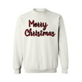 thumbnail image 1 of Awkward Styles Xmas Sweatshirt Merry Christmas Plaid Sweater, 1 of 5