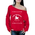 thumbnail image 1 of Awkward Styles Xmas Sweatshirt Off Shoulder Christmas Camp Sweater, 1 of 4