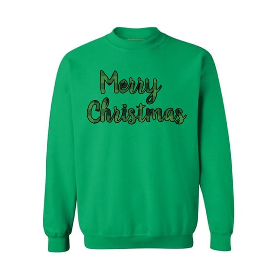 Awkward Styles Xmas Sweatshirt Plaid Merry Christmas Sweater