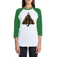 thumbnail image 1 of Awkward Styles Xmas T-Shirt Christmas Tree Raglan Shirt Unisex, 1 of 5