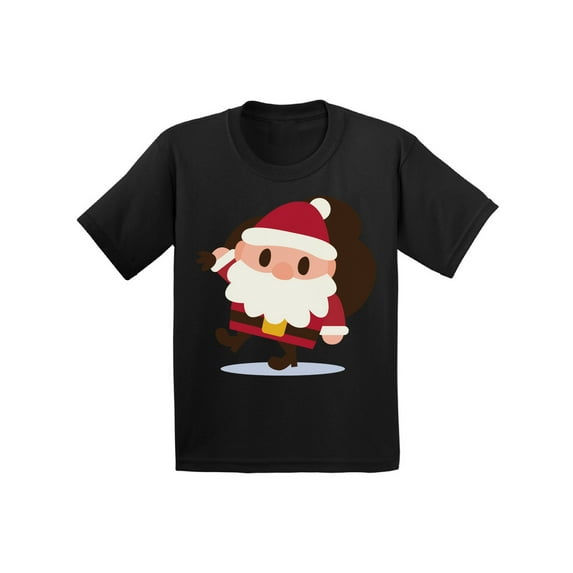 Awkward Styles Xmas T-Shirt for Baby Boys Girls Christmas Cartoon Santa Baby Shirt
