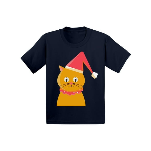 Awkward Styles Xmas T-Shirt for Baby Boys Girls Christmas Cat Baby Shirt