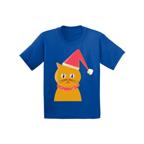 Awkward Styles Xmas T-Shirt for Baby Boys Girls Christmas Cat Baby Shirt