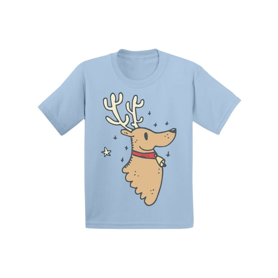 Awkward Styles Xmas T-Shirt for Baby Boys Girls Christmas Doodles Baby Shirt