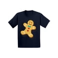 thumbnail image 1 of Awkward Styles Xmas T-Shirt for Baby Boys Girls Christmas Gingerbread Baby Shirt, 1 of 4