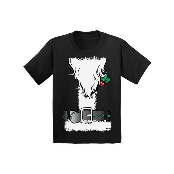 Awkward Styles Xmas T-Shirt for Baby Girls Boys Beard Christmas Santa Baby Shirt