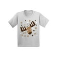 thumbnail image 1 of Awkward Styles Xmas T-Shirt for Baby Girls Boys Brown Christmas Deer Baby Shirt, 1 of 4